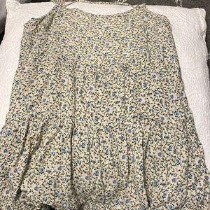 L Forever 21 floral baby doll dress